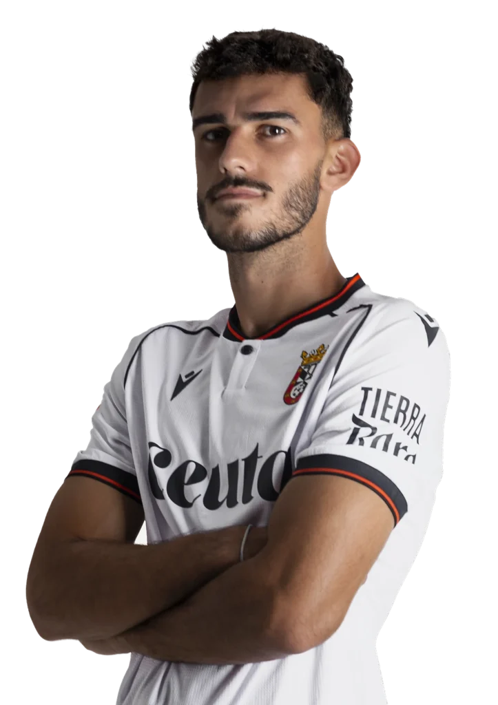 Joaquín González, centrocampista del AD Ceuta FC
