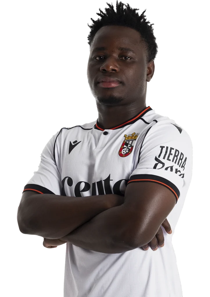 Mawuli Mensah, centrocampista del AD Ceuta FC