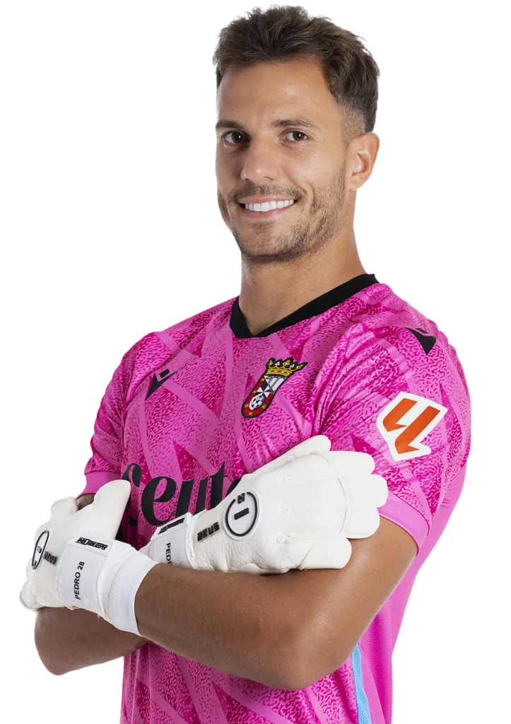 Pedro López, portero del AD Ceuta FC