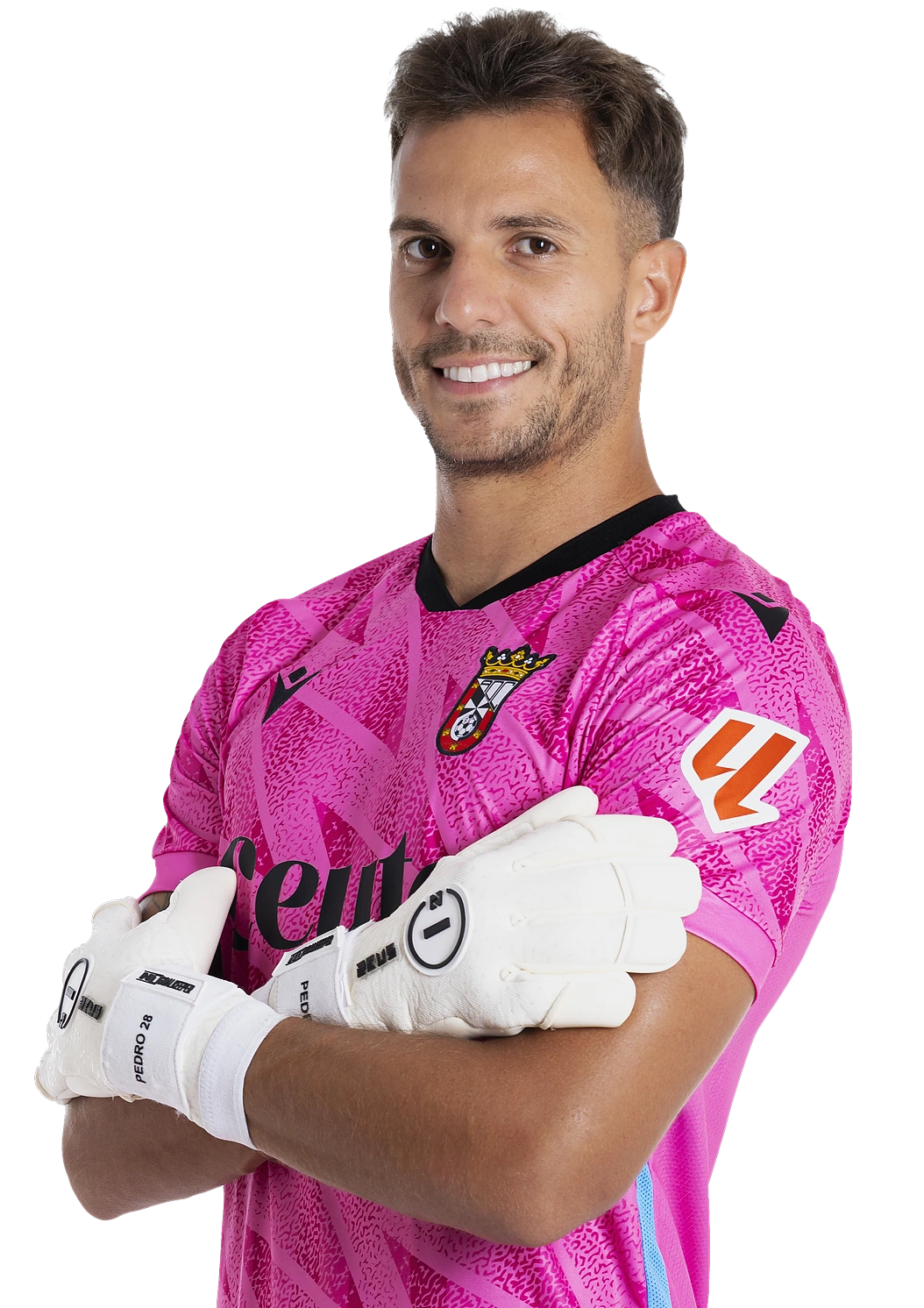 Pedro López, portero del AD Ceuta FC