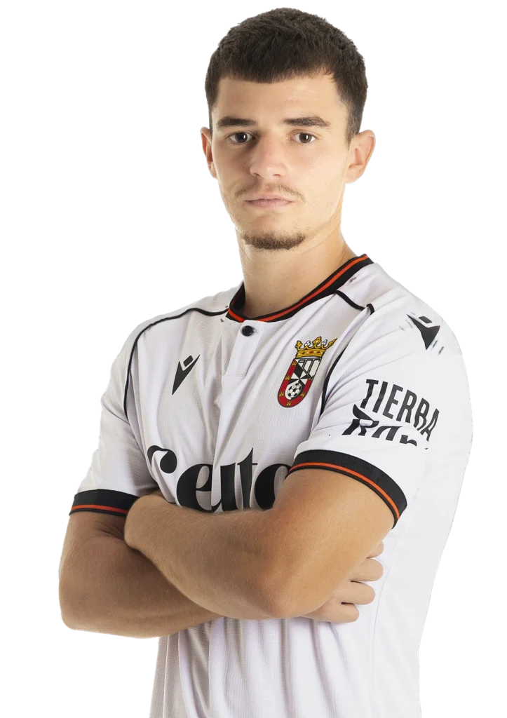 Adrián Romero, centrocampista del AD Ceuta FC