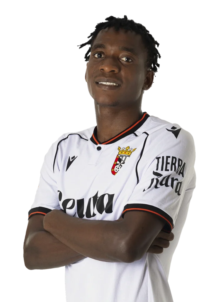 Chidiebere Okoro, centrocampista del AD Ceuta FC
