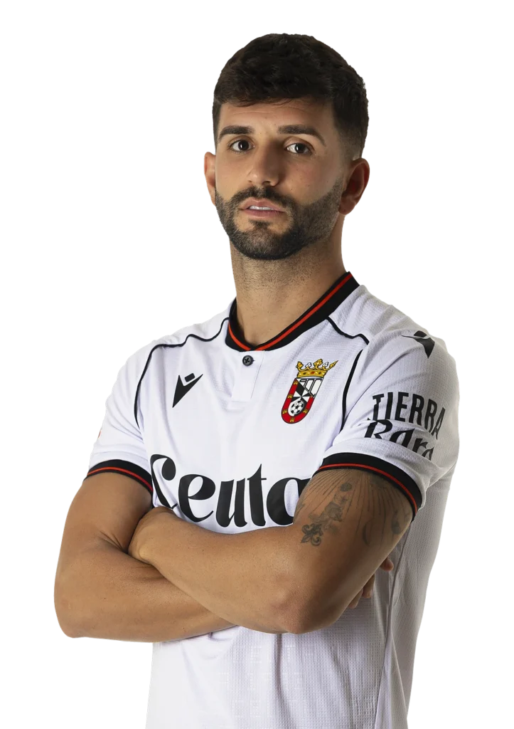 Ale Meléndez, centrocampista del AD Ceuta FC