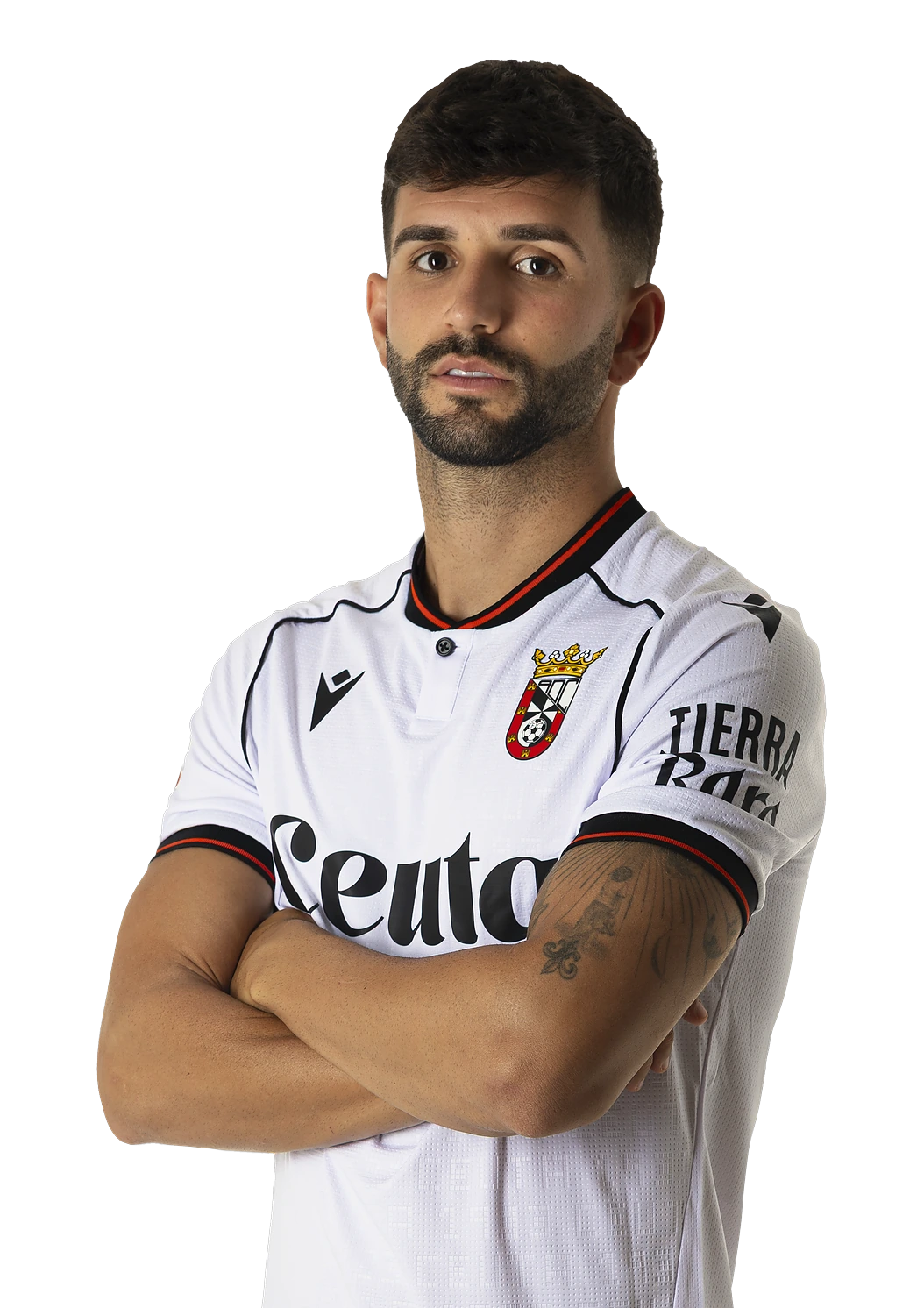 Ale Meléndez, centrocampista del AD Ceuta FC