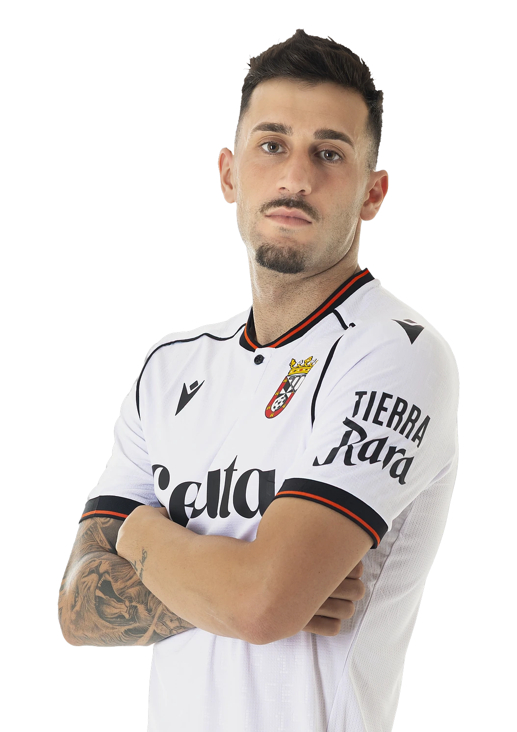 Álex Camacho, centrocampista del AD Ceuta FC