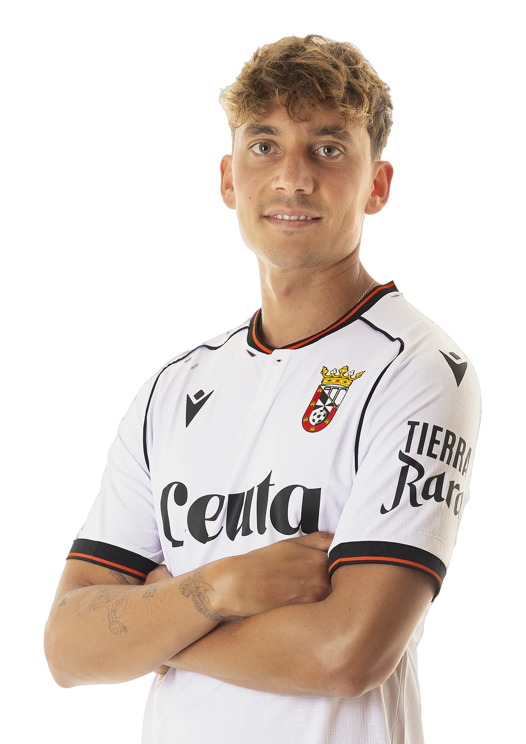 Álex Petxarroman, defensa del AD Ceuta FC