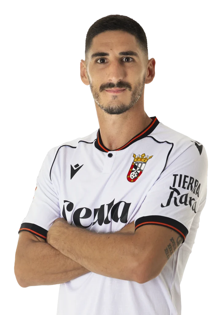 Yann Bodiger, centrocampista del AD Ceuta FC