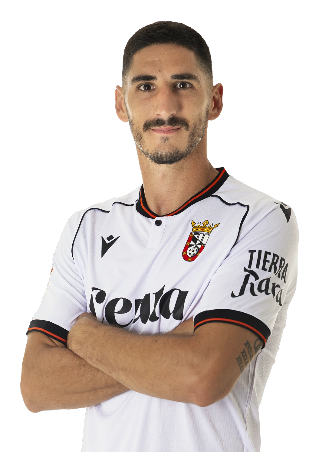 Yann Bodiger, centrocampista del AD Ceuta FC