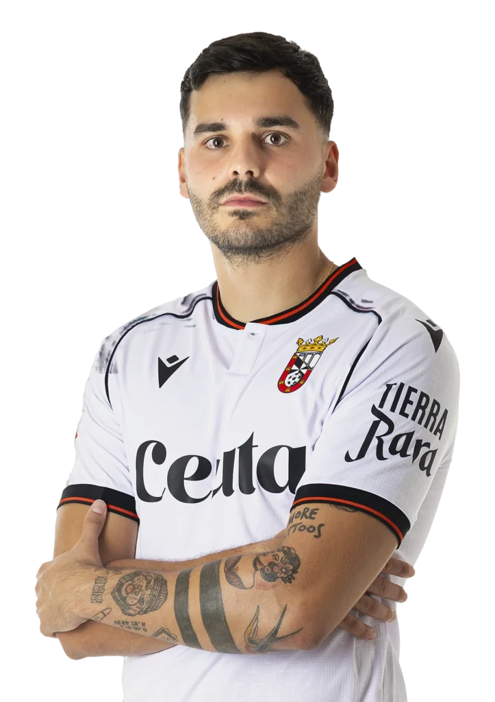 Albert Caparrós, defensa del AD Ceuta FC