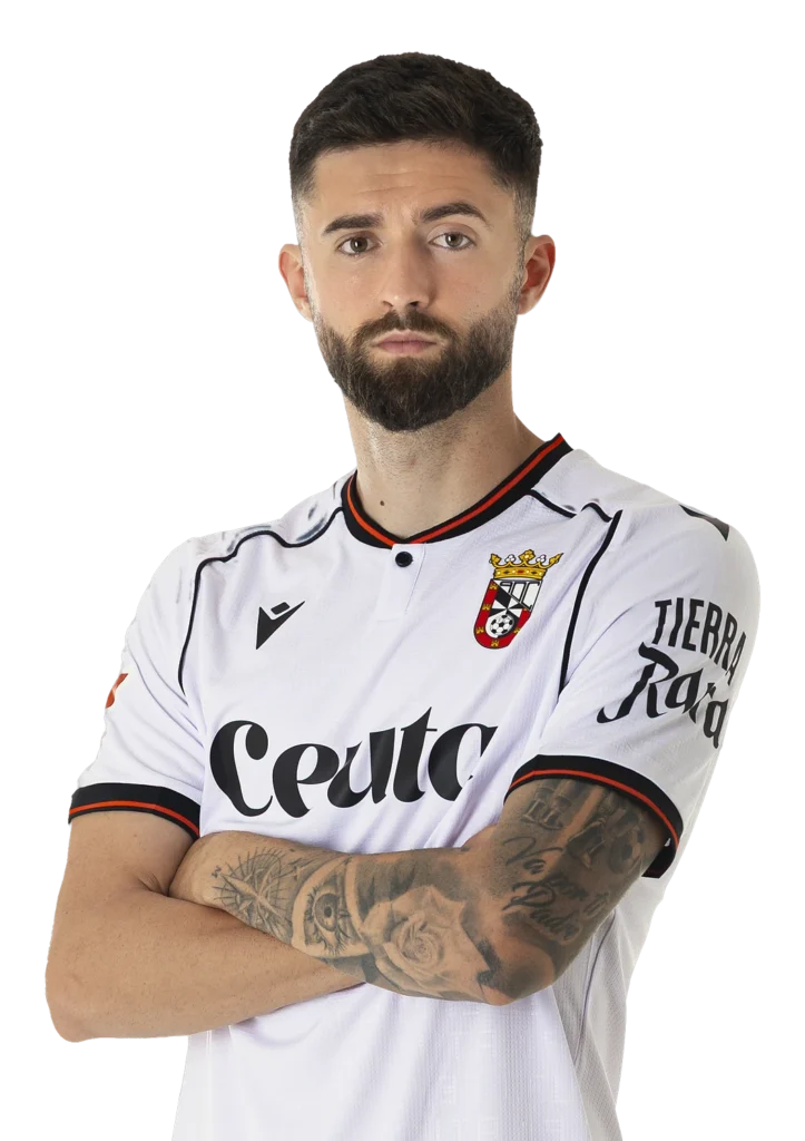 Jordi Escobar, delantero del AD Ceuta FC