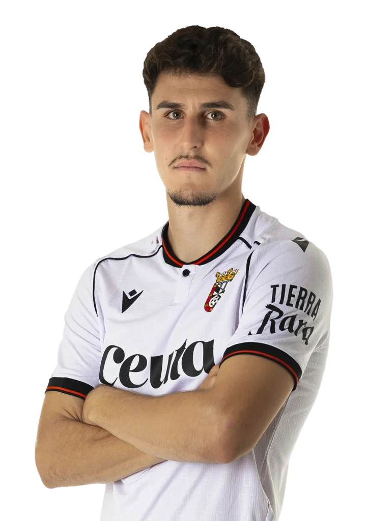 Víctor Corral, centrocampista del AD Ceuta FC