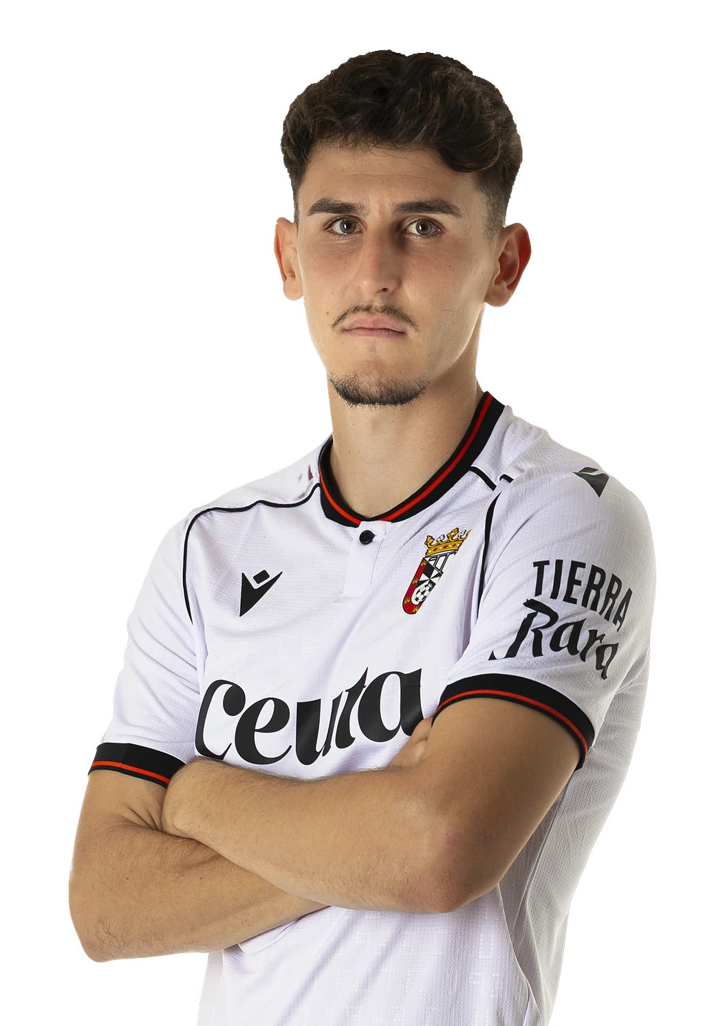 Víctor Corral, centrocampista del AD Ceuta FC