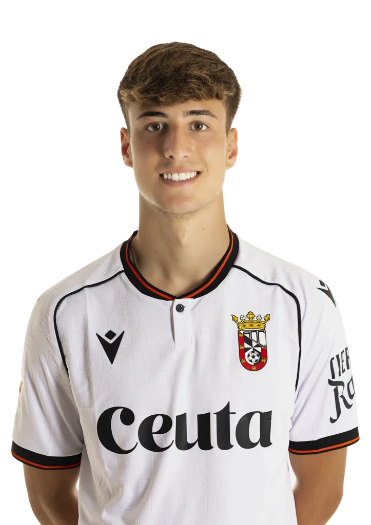 Pablo Vilches, jugador del filial del AD Ceuta FC