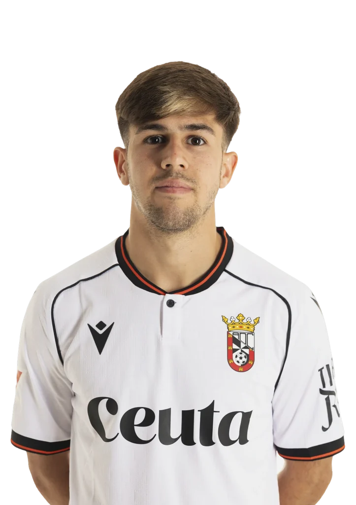 Sergio Veces, jugador del filial del AD Ceuta FC