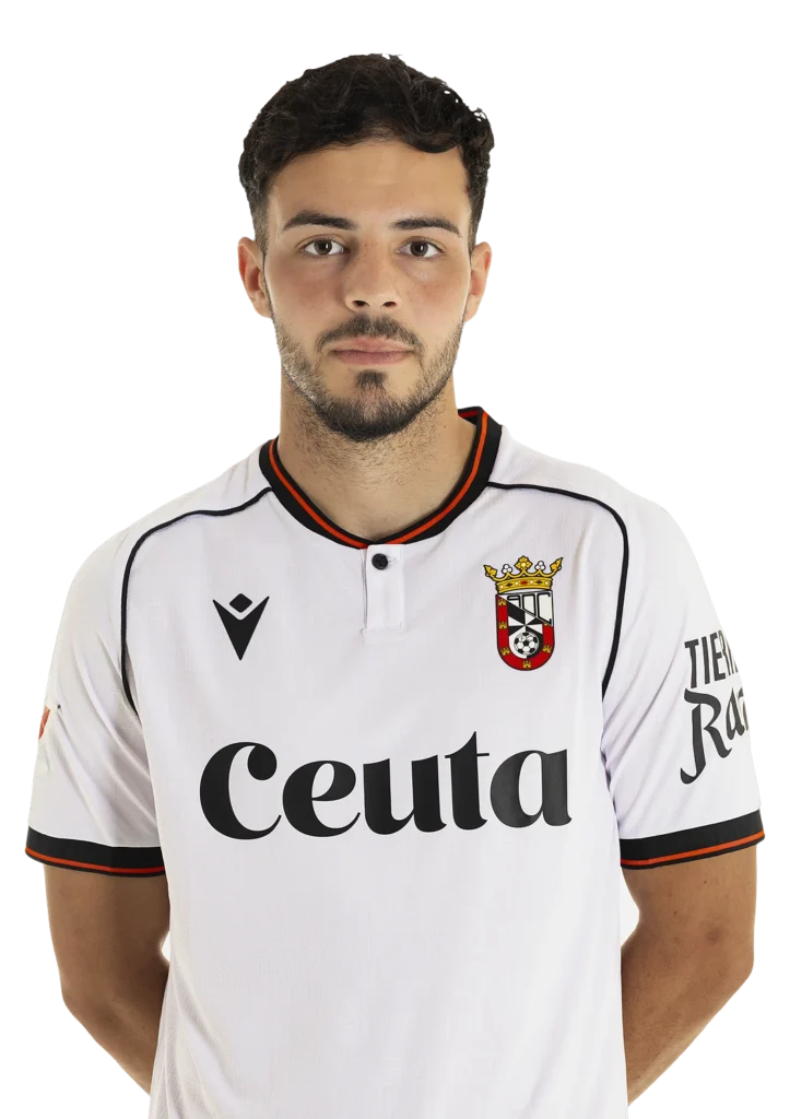 Daniel, jugador del filial del AD Ceuta FC