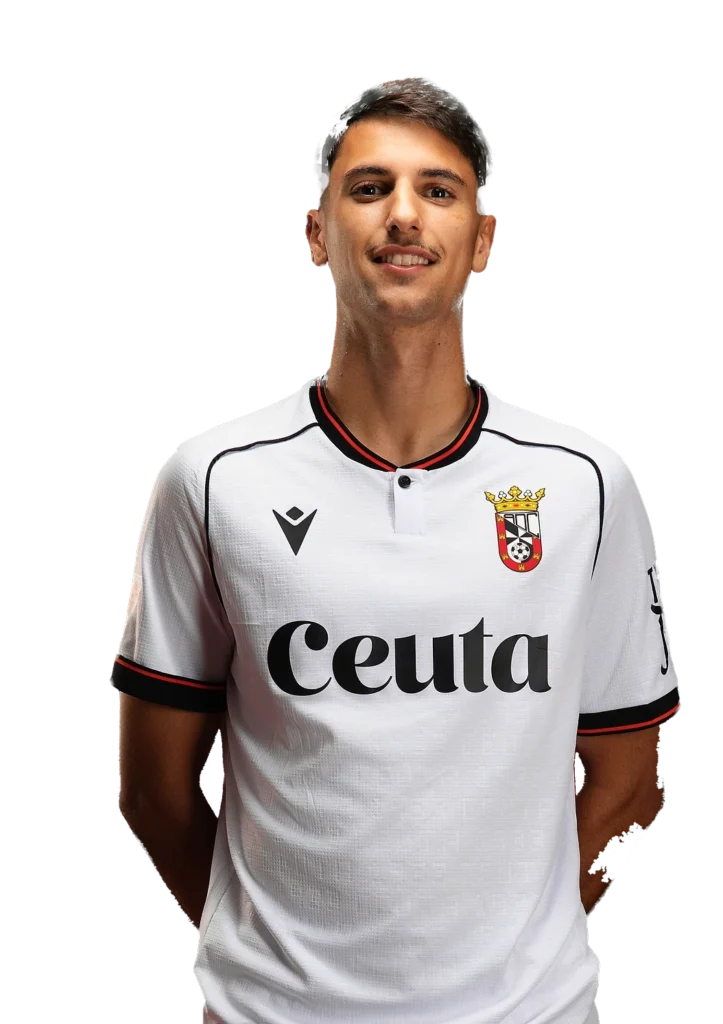 Abraham Bueno, jugador del AD Ceuta FC B