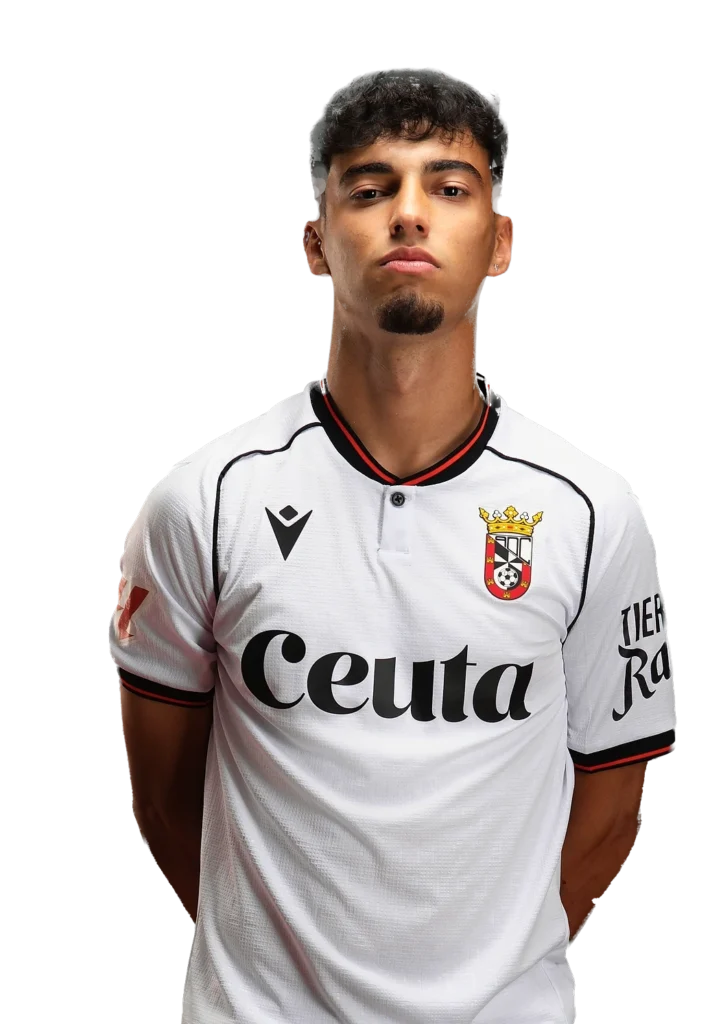 Adam Villalba, jugador del AD Ceuta FC B