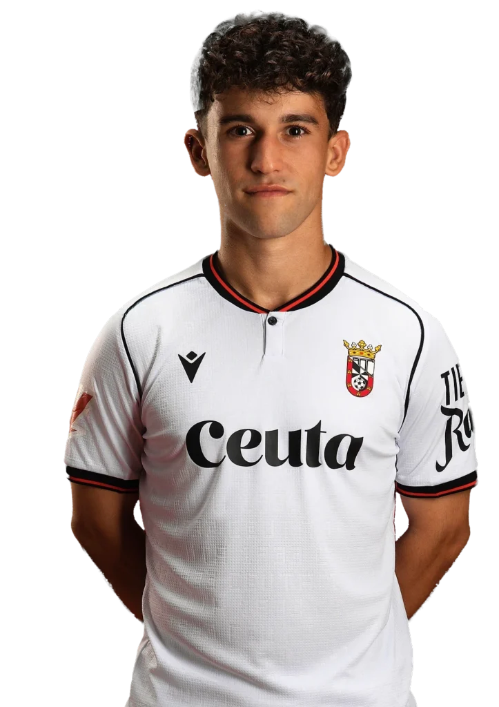 Adri Rueda, jugador del AD Ceuta FC B
