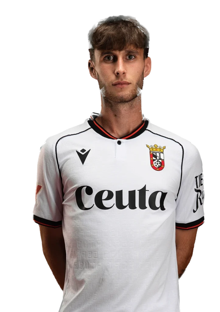 David Gómez Reina, jugador del AD Ceuta FC B