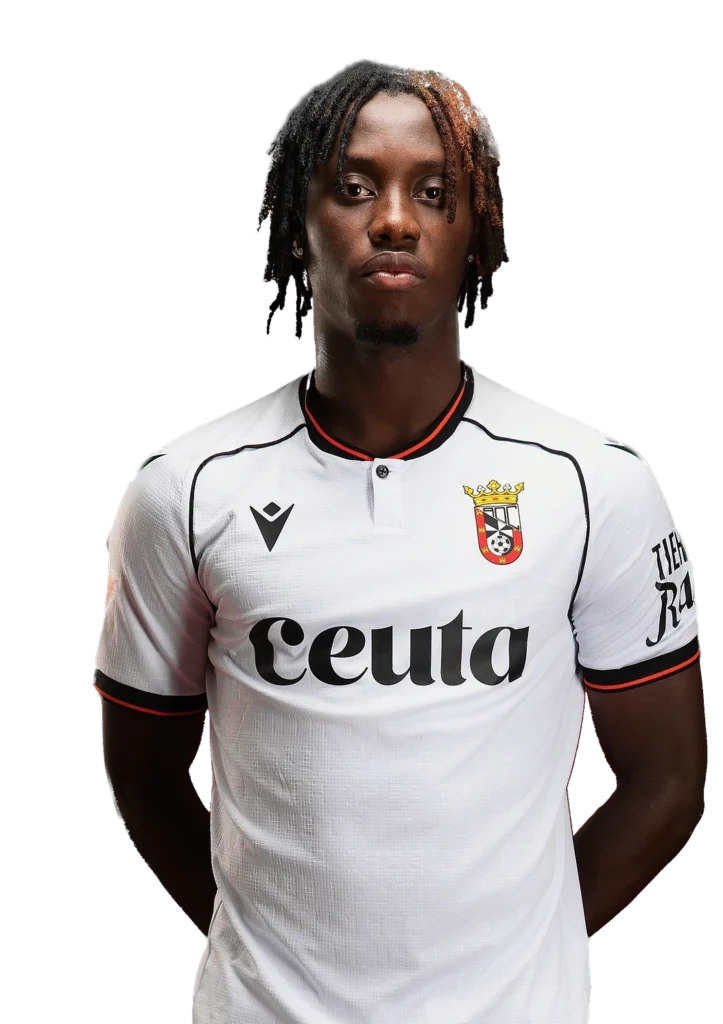 Goodluck, jugador del AD Ceuta FC B