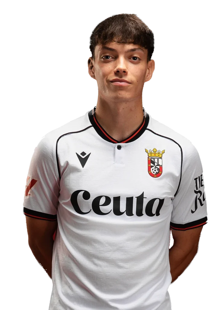 Mario Naranjo, jugador del AD Ceuta FC B