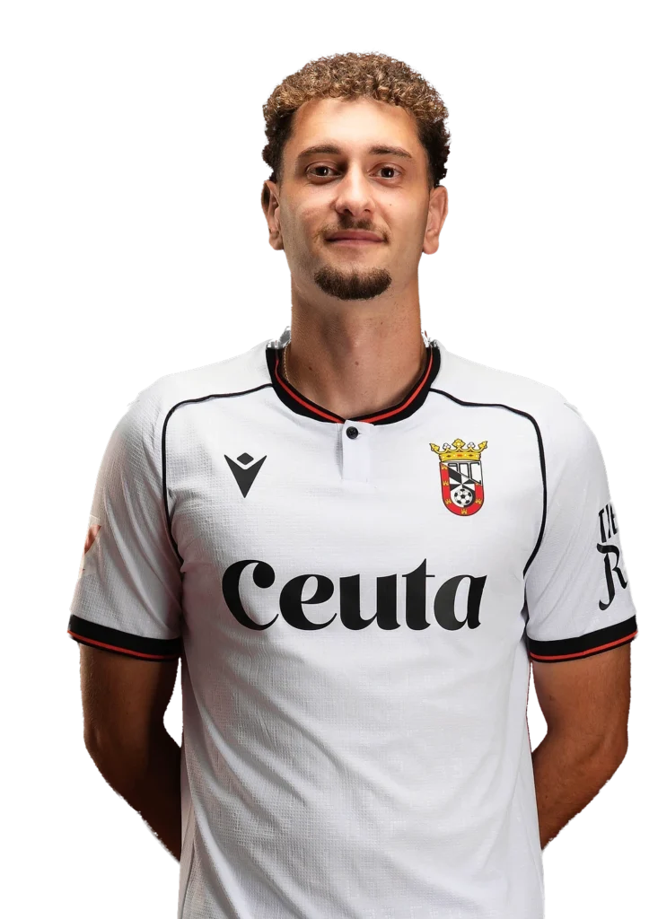 Paco Fernández, jugador del AD Ceuta FC B