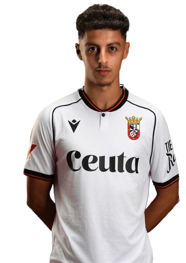 Tafito, jugador del AD Ceuta FC B