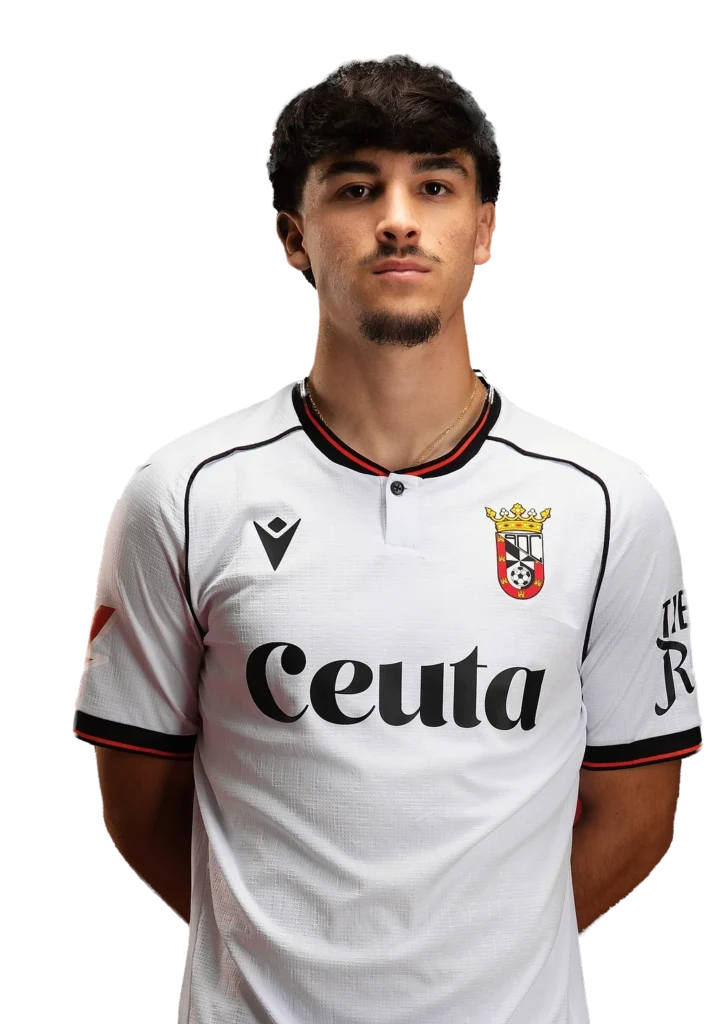 Víctor Fabio, jugador del AD Ceuta FC B