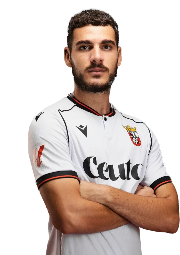 Yeyo, jugador del AD Ceuta FC B